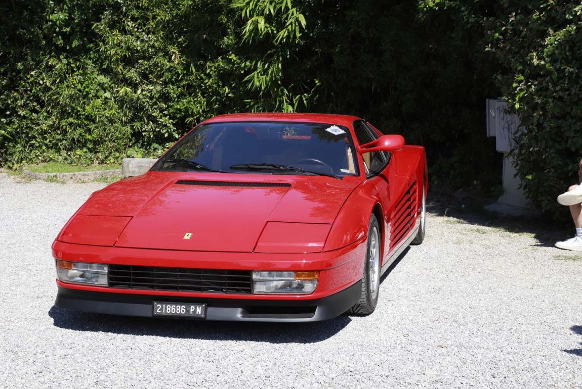 Ferrari Testarossa Monospecchio al Concorso di Eleganza di Montecatini Terme 2026