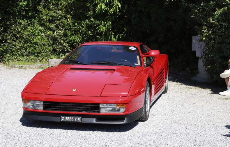 Ferrari Testarossa Monospecchio al Concorso di Eleganza di Montecatini Terme 2026
