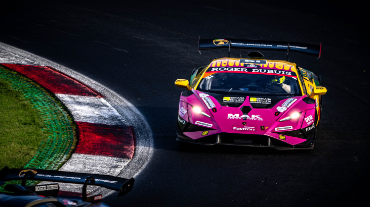 Vallelunga: Moretti ancora terzo nel campionato Lamborghini Super Trofeo