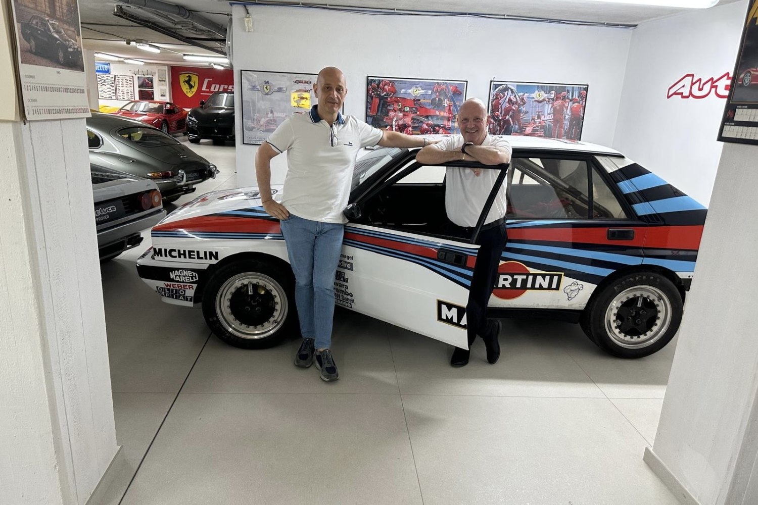 MIKI BIASION IN VISITA AD AUTOLUCE