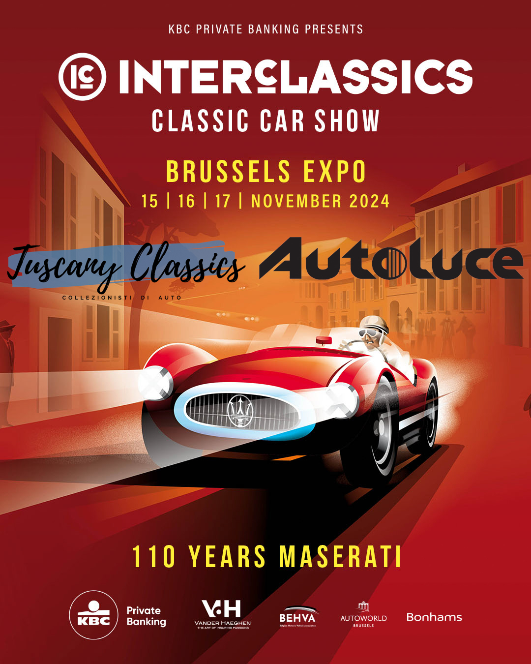 INTERCLASSIC CAR SHOW – BRUSSELS 15/17 NOVEMBRE